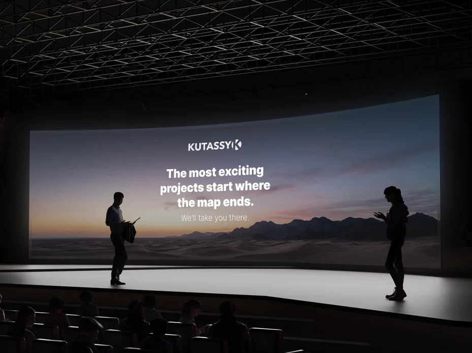 A stage scene from a KUTASSY presentation